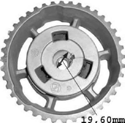 Шестерня приводу ТНВТ на розподільному валі 05750 Metalcaucho