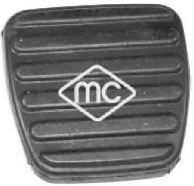 Накладка педалі гальма Metalcaucho 05757 ціна, від 1.29 USD