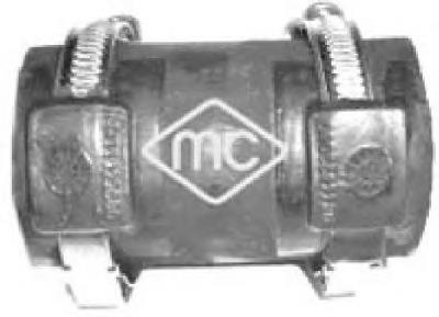 Патрубок повітряний, вихід з турбіни (наддув) Metalcaucho 09228