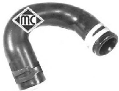 Патрубок термостата 09202 Metalcaucho