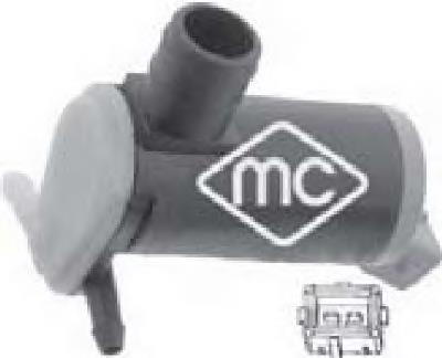 Купити 02064 Metalcaucho Мотор омивача лобового скла