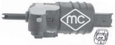 02065 Metalcaucho насос-двигун омивача скла, перед/зад