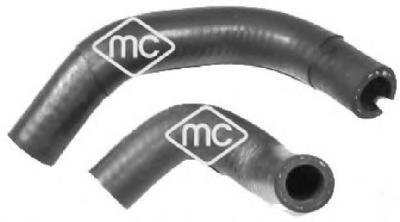 Патрубок термостата 09424 Metalcaucho