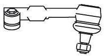 Накінечник рульової тяги, зовнішній 4143 Frap