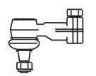 Накінечник рульової тяги, зовнішній 746 Frap