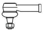 Накінечник рульової тяги, зовнішній 862 Frap