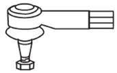 Накінечник рульової тяги, зовнішній 2044 Frap