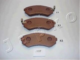 Гальмівні колодки Japko 51137 ціна, від 18.68 USD