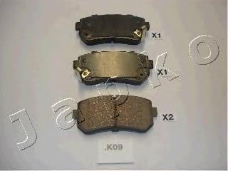 Задні гальмівні колодки 51K09 Japko