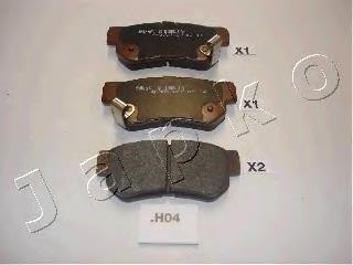 Купити 51H04 Japko Задні колодки