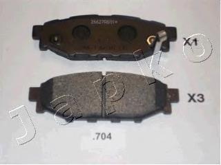 Купити 51704 Japko Задні колодки
