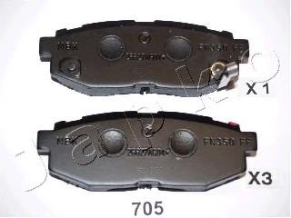 Задні гальмівні колодки Japko 51705 ціна, від 18.98 USD