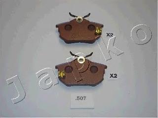 Задні гальмівні колодки 51507 Japko