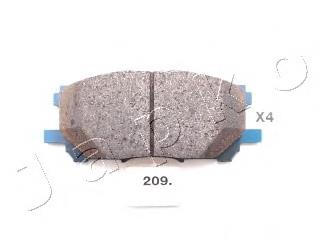 Передні тормозні колодки 50209 Japko