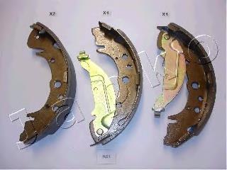 Колодки гальмові задні, барабанні 55K01 Japko