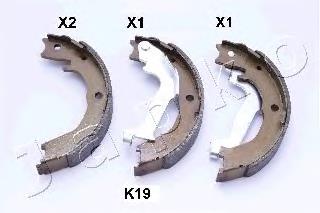 Колодки ручника/стоянкового гальма 55K19 Japko