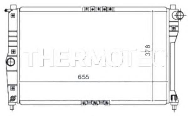 Радіатор охолодження Thermotec D70006TT