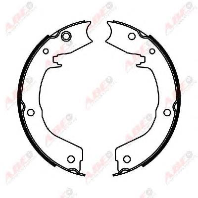 Колодки ручника C05061ABE ABE