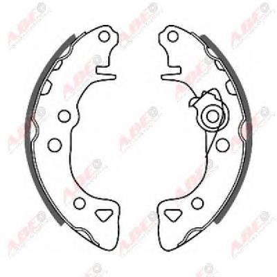 Колодки гальмові задні, барабанні ABE C0P006ABE ціна, від 15.26 USD