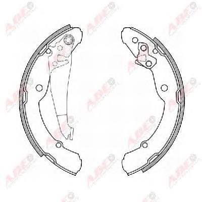 Колодки гальмові задні, барабанні ABE C0S003ABE ціна, від 18.20 USD