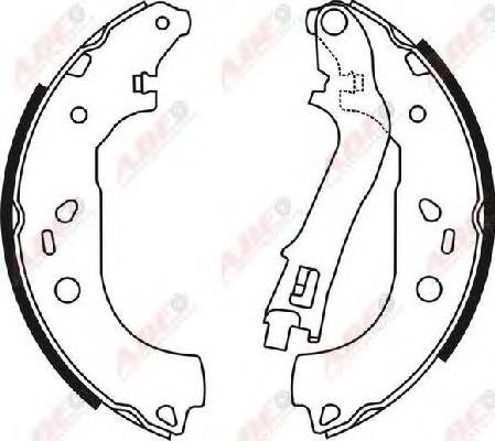 Колодки гальмові задні, барабанні ABE C0F032ABE ціна, від 25.65 USD