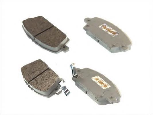 Гальмівні колодки ABE C14051ABE ціна, від 22.97 USD