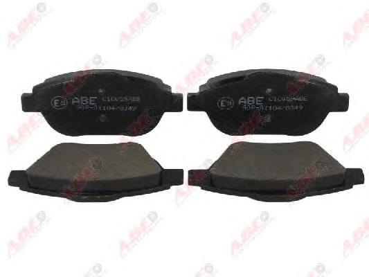 Передні тормозні колодки C1C059ABE ABE