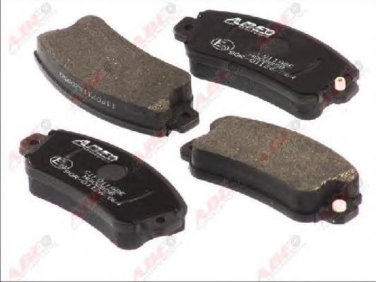 Гальмівні колодки ABE C1F011ABE ціна, від 10.24 USD
