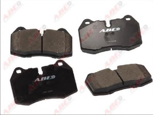 Гальмівні колодки ABE C1B012ABE ціна, від 26.51 USD