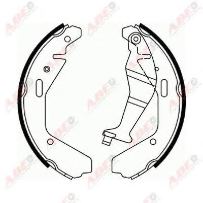 Колодки гальмові задні, барабанні ABE C0X018ABE ціна, від 21.77 USD