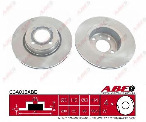 C3A015ABE ABE Гальмо дискове переднє