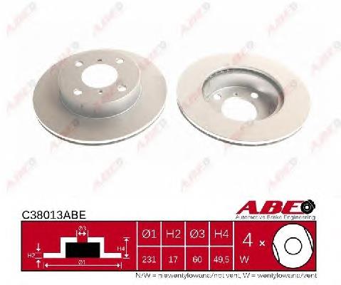 Купити C38013ABE ABE Ротор гальмівний