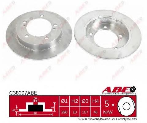 Купити C38007ABE ABE Ротор гальмівний