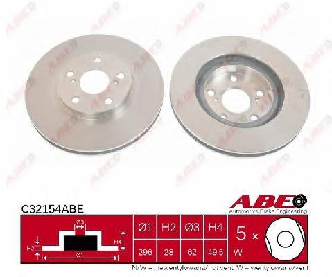 Купити C32154ABE ABE Ротор гальмівний