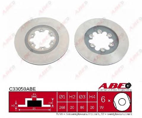 Купити C33059ABE ABE Ротор гальмівний