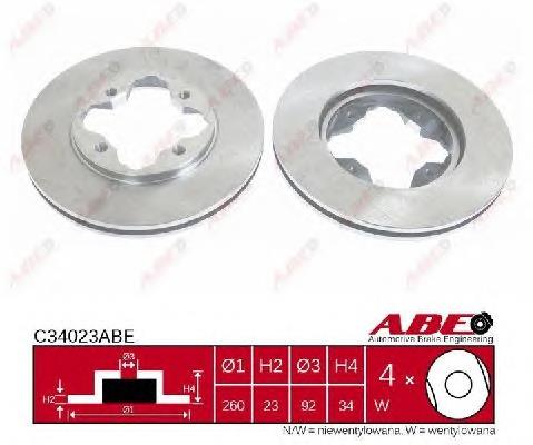 Купити C34023ABE ABE Ротор гальмівний
