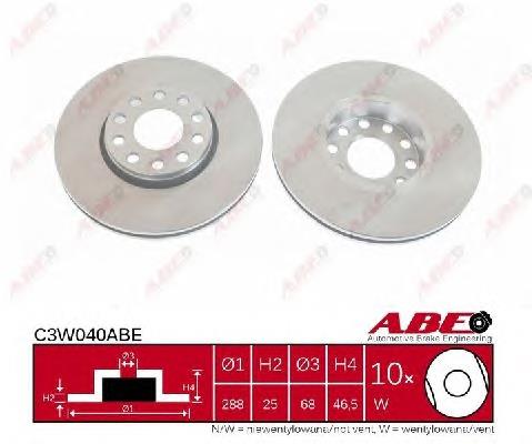 Купити C3W040ABE ABE Ротор гальмівний
