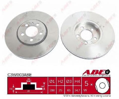 Купити C3W003ABE ABE Ротор гальмівний