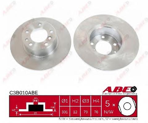 C3B010ABE ABE Гальмо дискове переднє