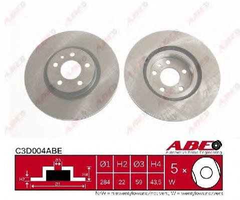 Купити C3D004ABE ABE Ротор гальмівний
