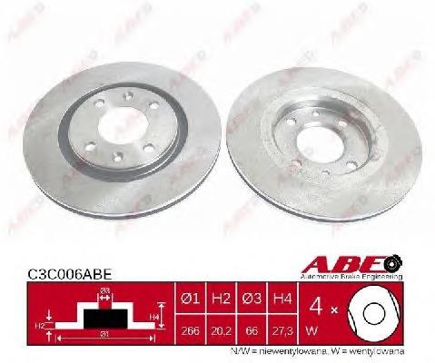 Купити C3C006ABE ABE Ротор гальмівний