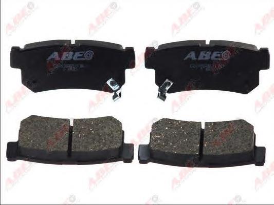 Задні гальмівні колодки ABE C20008ABE ціна, від 14.08 USD