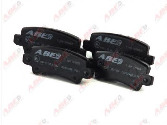Задні гальмівні колодки ABE C22028ABE ціна, від 13.62 USD