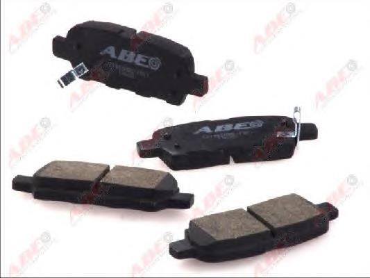 Задні гальмівні колодки ABE C21042ABE ціна, від 13.18 USD