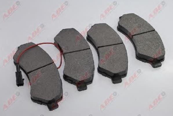 Гальмівні колодки ABE C1F058ABE ціна, від 31.31 USD