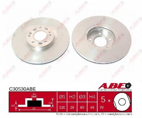 Купити C30530ABE ABE Ротор гальмівний