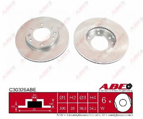 Купити C30326ABE ABE Ротор гальмівний