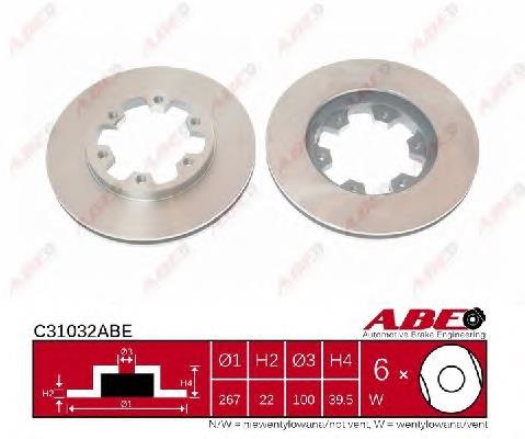 Купити C31032ABE ABE Ротор гальмівний