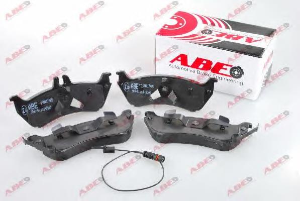 Задні дискові колодки ABE C2M017ABE