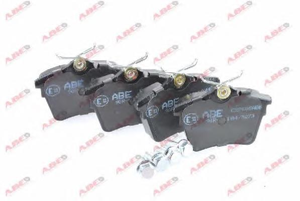 Задні гальмівні колодки ABE C2P006ABE ціна, від 17.71 USD